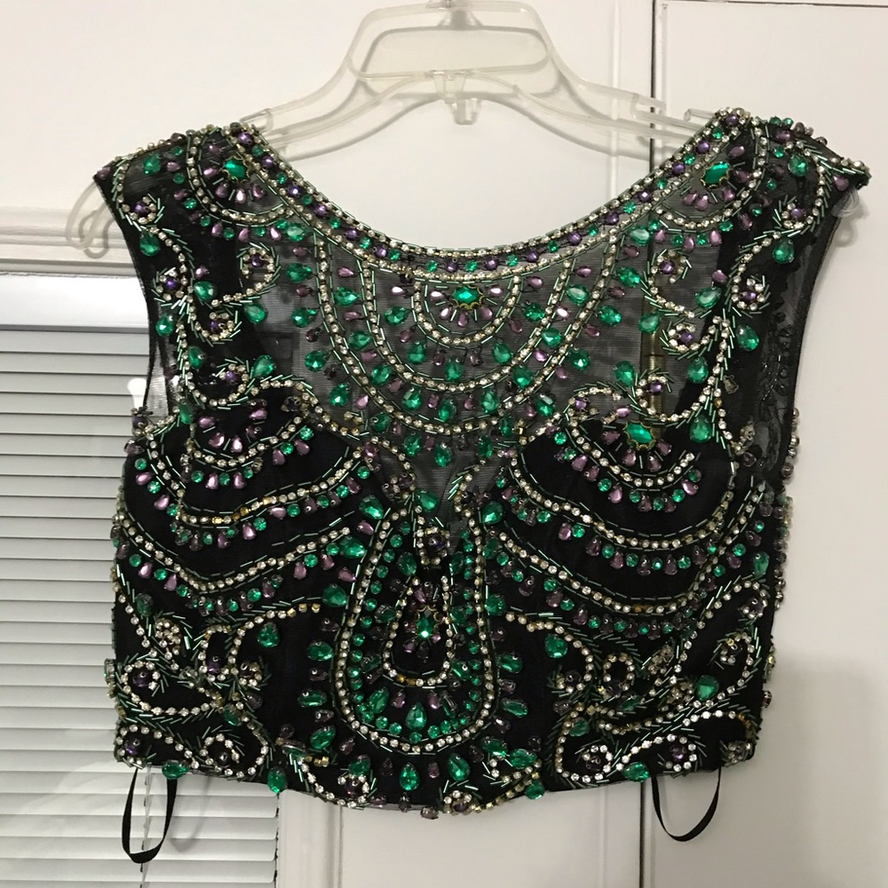 Two piece Prom dress. Only worn once.